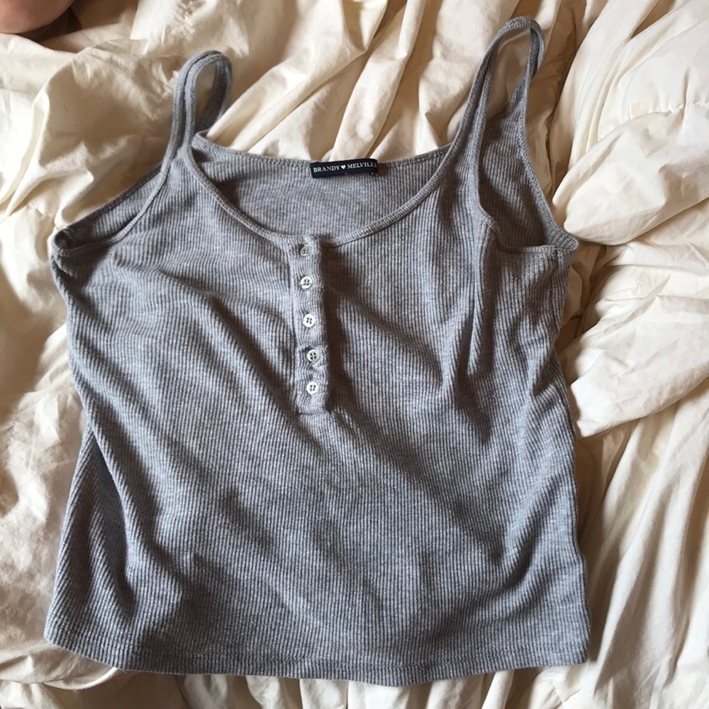 Brandy Melville grey tank